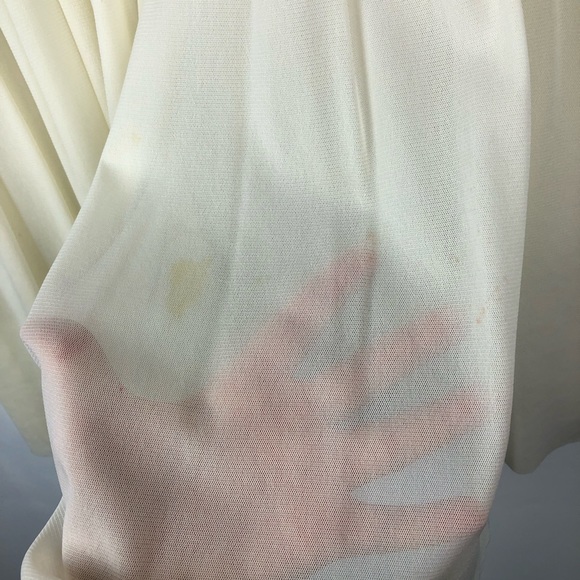 Forever 21 Cream Crochet Chest Mini Dress - Size Medium - Picture 5 of 14